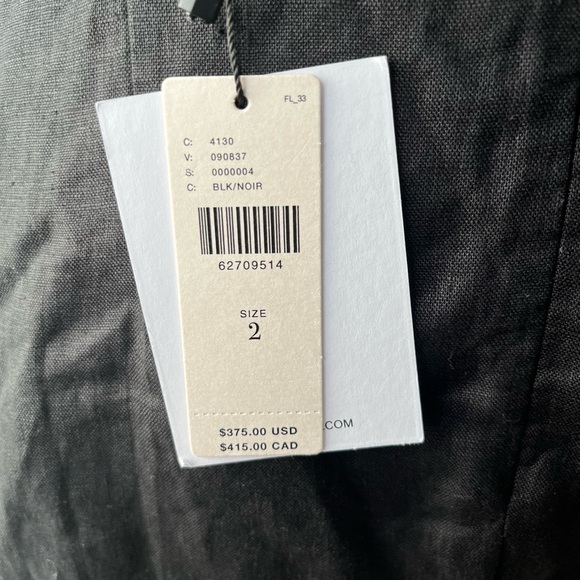 Anthropologie Sau Lee Linen Black Maxi Dress (NWT - SOLD OUT) - Picture 10 of 12